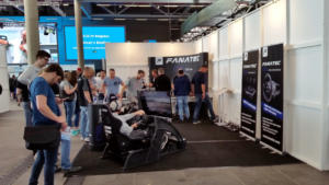 Le stand Fanatec :