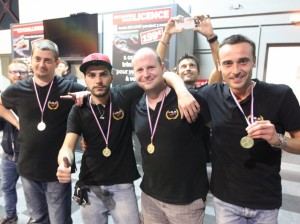 La Team TSR a connu bien des soucis mais réussit à revenir au pied du podium