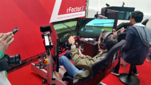 rFactor 2 avait un stand plus imposant que l'an passé