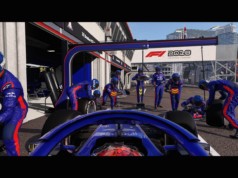 L'animation est semblable à celle de F1 2017. Pas d'amélioration donc sur les mouvements non réalistes de la voiture.